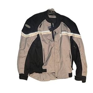 TOURMASTER JETT Carbolex‎ Series 2 Mens Motorcycle Jacket Black Grey  Reinforced